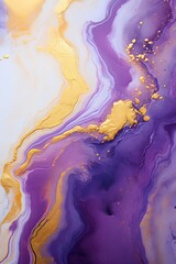 abstract pastel yellow and purple marble background