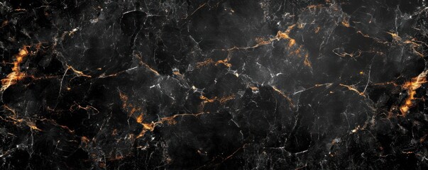Natural black marble texture tile wallpaper luxurious background, for design art work. Stone ceramic art wall interiors backdrop design. Marble with high resolution - obrazy, fototapety, plakaty