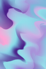 Vibrant Gradient Background. Blurred Color Wave.