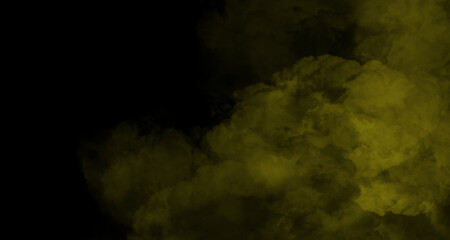 yellow smoke