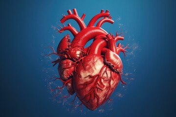 Emotional Man pain heart. Adult men. Generate Ai