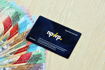 Indonesia NPWP new tax id Number card originally called Nomor Pokok Wajib Pajak. Used to carry out...