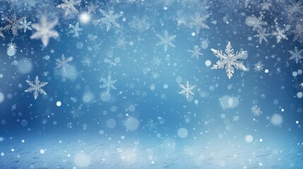 Fototapeta premium celebration snowflakes happy holidays