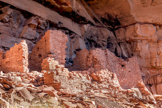 Honanki Native American Cliff Dwelling Ruins Sedona Arizona United States of America