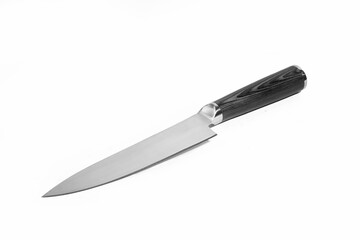 Kitchen knife isolated with clipping path
