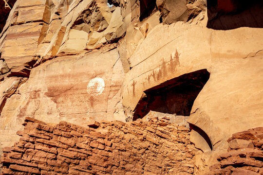 Honanki Native American Cliff Dwelling Ruins Sedona Arizona United States of America