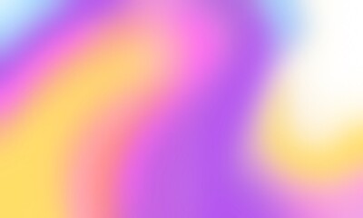 Multicolor vibrant modern gradient background. Pink trendy lavender design backdrop Illustration. Violet empty purple and yellow smooth watercolor colorful surface. Bright soft blank frame background.