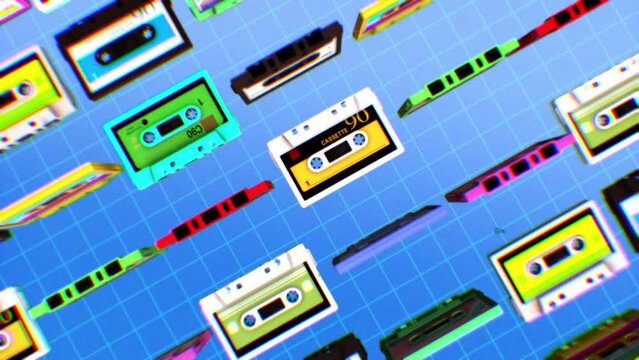 Retro Cassete Tapes 11