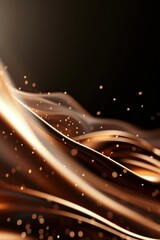 Obraz premium Abstract background with coffee and coffee beans on table.