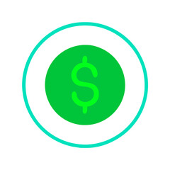 dollar sign icon	