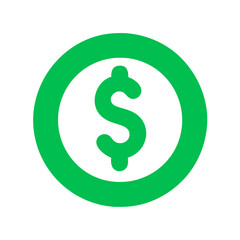 Fototapeta premium dollar sign icon 