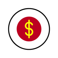 dollar sign icon	