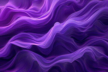 Obraz premium dynamic wave pattern in shades of purple