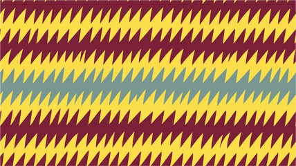 Horizontal image. CMYK code of colors come from the flag of Macedonia. Vector illustration. Pattern with vertical lines. Random pattern. Multicolor abstract stripes wallpaper background. Seamless.