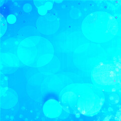 Blue square bokeh background for banner, poster, event, celebrations and various design works