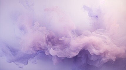 a lot of smoke is in the air on a purple and white background with a light reflection of the smoke coming from the bottom of the smoke.