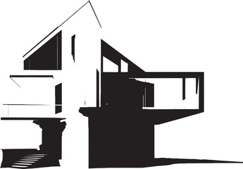 Gothic Glory Sophisticated Vector Designs Silent Symmetry Minimalistic Black Icons