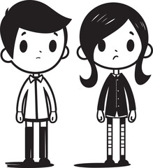 Ink Serenade Modern Black Moment Symbol Midnight Harmony Intriguing Vector Intimacy