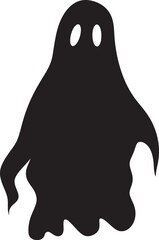Teensy Tiny Ghostly Companions Tiny Ghost Icons Microscopic Haunting Moments Sweet Black Ghost Symbols