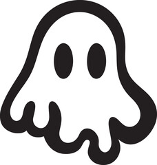 Teeny Haunted Moments Sweet Ghost Illustrations Itty Bitty Boo Bunch Playful Ghost Icons