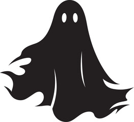 Pocket Sized Haunting Joys Sweet Black Ghost Symbols Petite Phantom Delights Tiny Vector Graphics