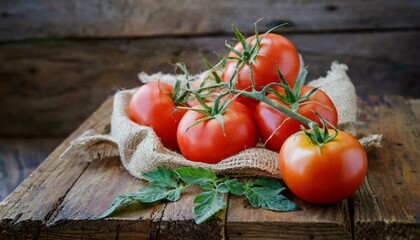 Fresh tomatoes in basket. Harvesting tomatoes. Top view close up. Different tomatoes in baskets near the greenhouse. Harvesting tomatoes.	
