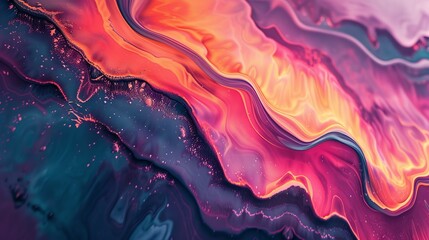 Calming rhythms abstraction