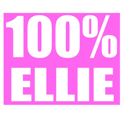 Ellie name 100 percent png