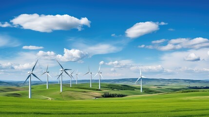 energy wind turbine farm