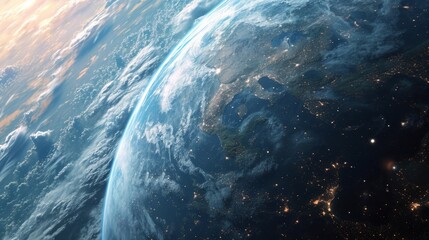 Fototapeta premium planet Earth generative ai