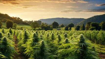 cultivation outdoor cannabis farm