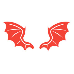 red dragon wing vector