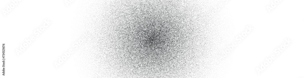 Aufkleber gritty noise and grain texture with gradient background. abstract grunge sand. flat vector illustrat
