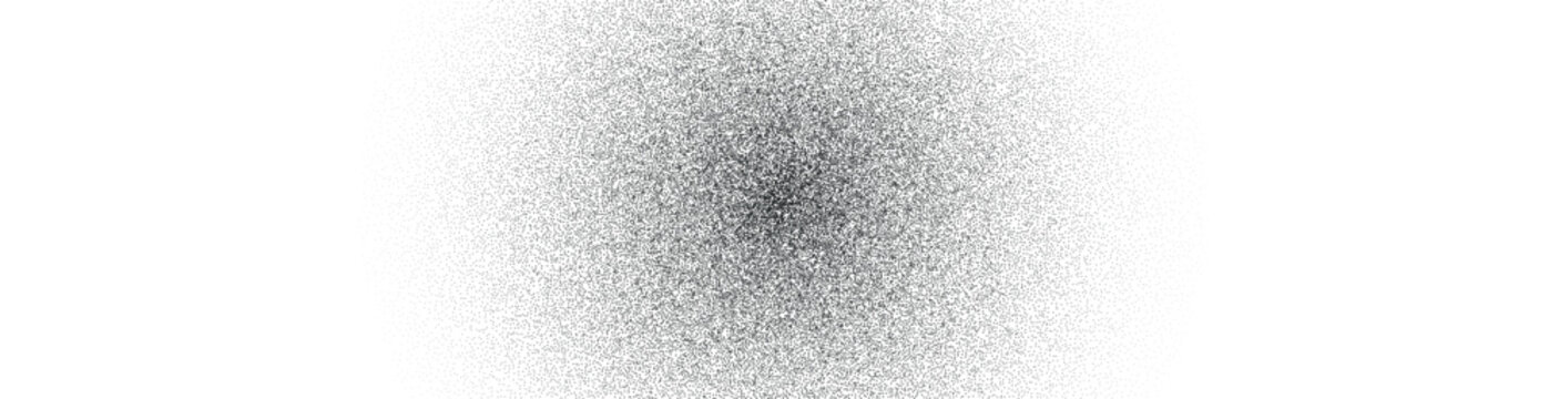 Gritty noise and grain texture with gradient background. Abstract grunge sand. Flat vector illustration isolated on white background.