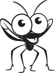 Buzzing Banter Cartoon Mosquitos Mischief