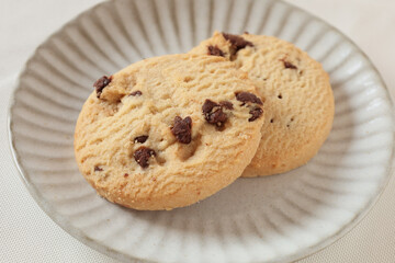 丸いビスケット