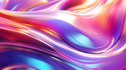 Vibrant Liquid Metal Waves