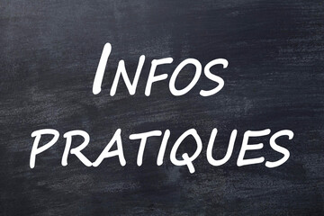 Infos pratiques tableau