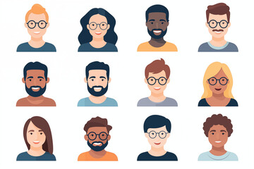 Inclusive Faces A Diverse Collection of Buyer Personas and Avatars for Marketing Profiles