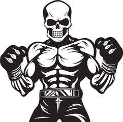Skeletons in Combat Tactics in Skeleton Boxing