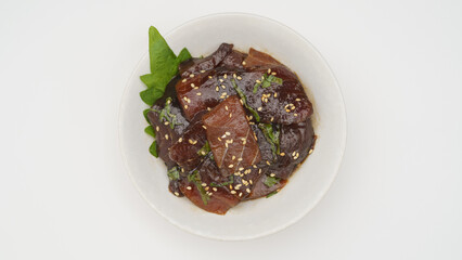 和食｜マグロのしょう油漬け　イメージ