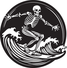 Bone Break Skeletons Tearing Up the Surf