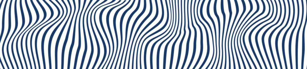 Abstract background 3D fluid wave lines in blue and white. Flat vector illustration isolated on white background.