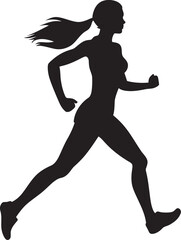 Fototapeta na wymiar From Sprinting to Soaring Womens Journey in the Running World