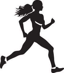 Fototapeta na wymiar The Pulse of Progress Women Leading the Running Renaissance