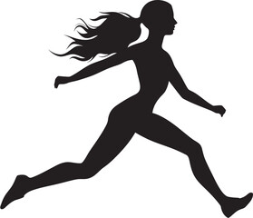 Fototapeta na wymiar Runners Reverie Womens Running Tales of Inspiration