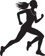 Fototapeta na wymiar The Fast Lane to Empowerment Womens Running Revolution