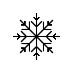 Snow icon vector. snowflake icon vector