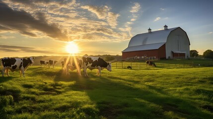 cows milk farm