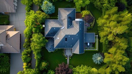 New detached house with garage